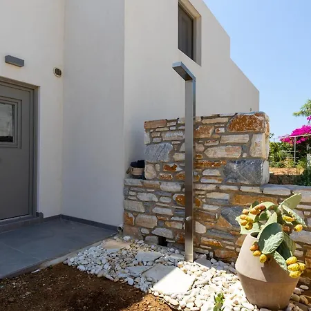 Villa 3bedroom Cycladic Dorida With Pool In *